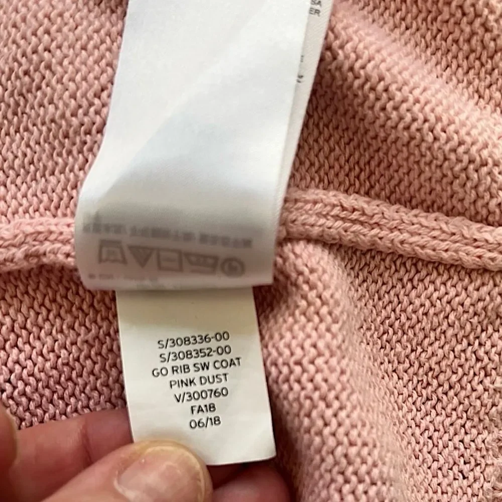 GAP Kids Pink Dust Hooded Cardigan XXL